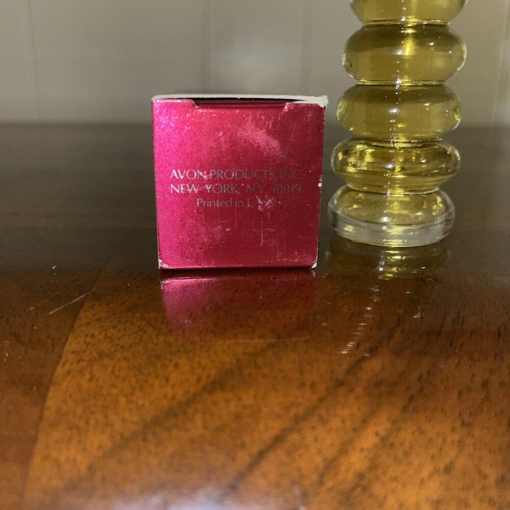 Vintage Avon Cologne Rondelle Sonnet Unforgettable .5 Fl. Oz. Bottle New - Picture 3 of 5